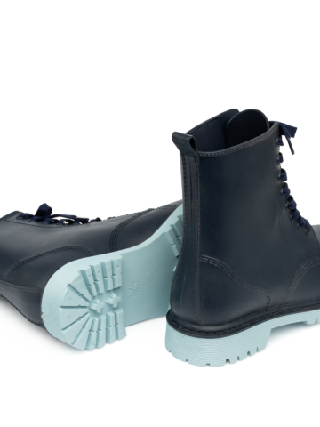 Szerezzen magának örömet ezzel a Dedoles darabbal Sötétkék gumicsizma 